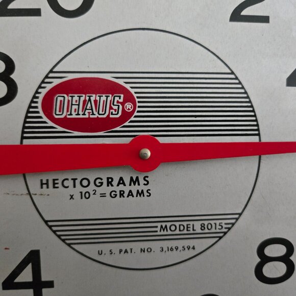Ohaus Demonstration Size Dial Spring Scales Model 8015 - Picture 8 of 9